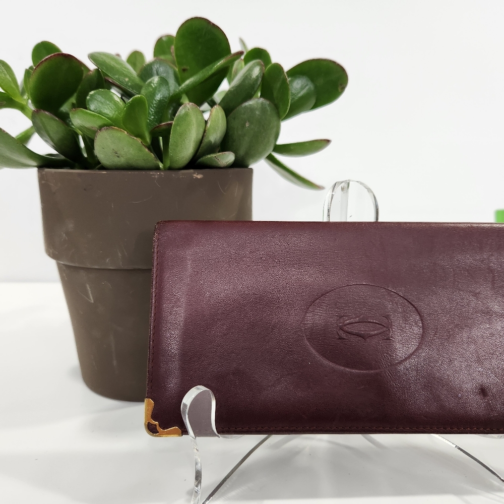 Cartier bifold long wallet